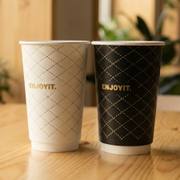 Custom Diamond-Embossed Coffee Cup image 2