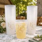 Custom Reusable Frosted Stadium Cups for Parties & Events & Wedding Cup image 3