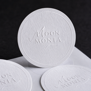 Custom Embossed Logo Stickers for Packaging Seals and Product Labels image 6