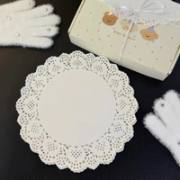Round Lace Food Doilies Paper image 1