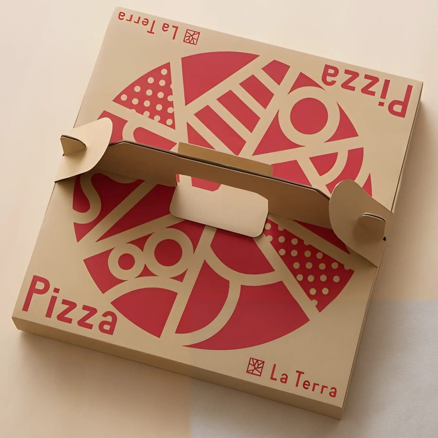 Custom Handle Pizza Boxes image 1