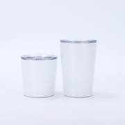 White coffee tumbler size comparison