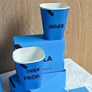 Custom Square Bottom Paper Cup image 4