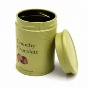 Custom Small Round Tin Boxes for Candy Chocolate and Pills image 1