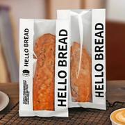 Custom Transparent Window Paper Bread Bags image 2