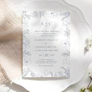Custom Printed Wedding Invitation card image 3