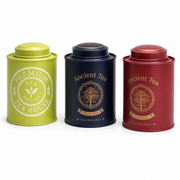 Custom Round Inner Plug Tin Cans for Loose Leaf Tea image 5