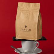 Custom Kraft Paper Coffee Bags image 3