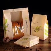 Custom Transparent Window Paper Bread Bags image 3