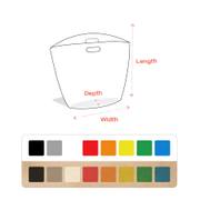 Custom Kraft Die Cut Handle Bag image 5