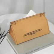 Custom  Kraft Paper Tissue Box image 5