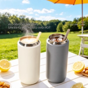 Insulated tumbler suitable for hot and cold drinks