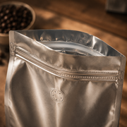 Ready-to-Ship Foil Stand Up Pouch Blank Coffee Bags – Valve & Zipper Options image 6