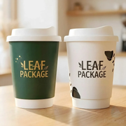 16oz Custom Double Wall Paper Coffee Cups image 3