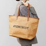 Custom Washable Kraft Paper Tote Bag image 1