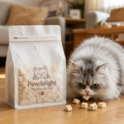 Custom Tissue Paper Pet Food Bags for Treats and Small Kibble image 1