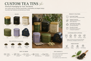 Custom Tea Tins Wholesale | Premium Metal Tea Packaging image 2