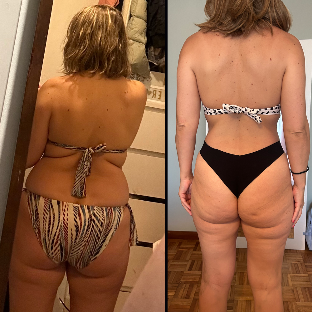 Transformation avant après d’un client coaché par Hachime BK
