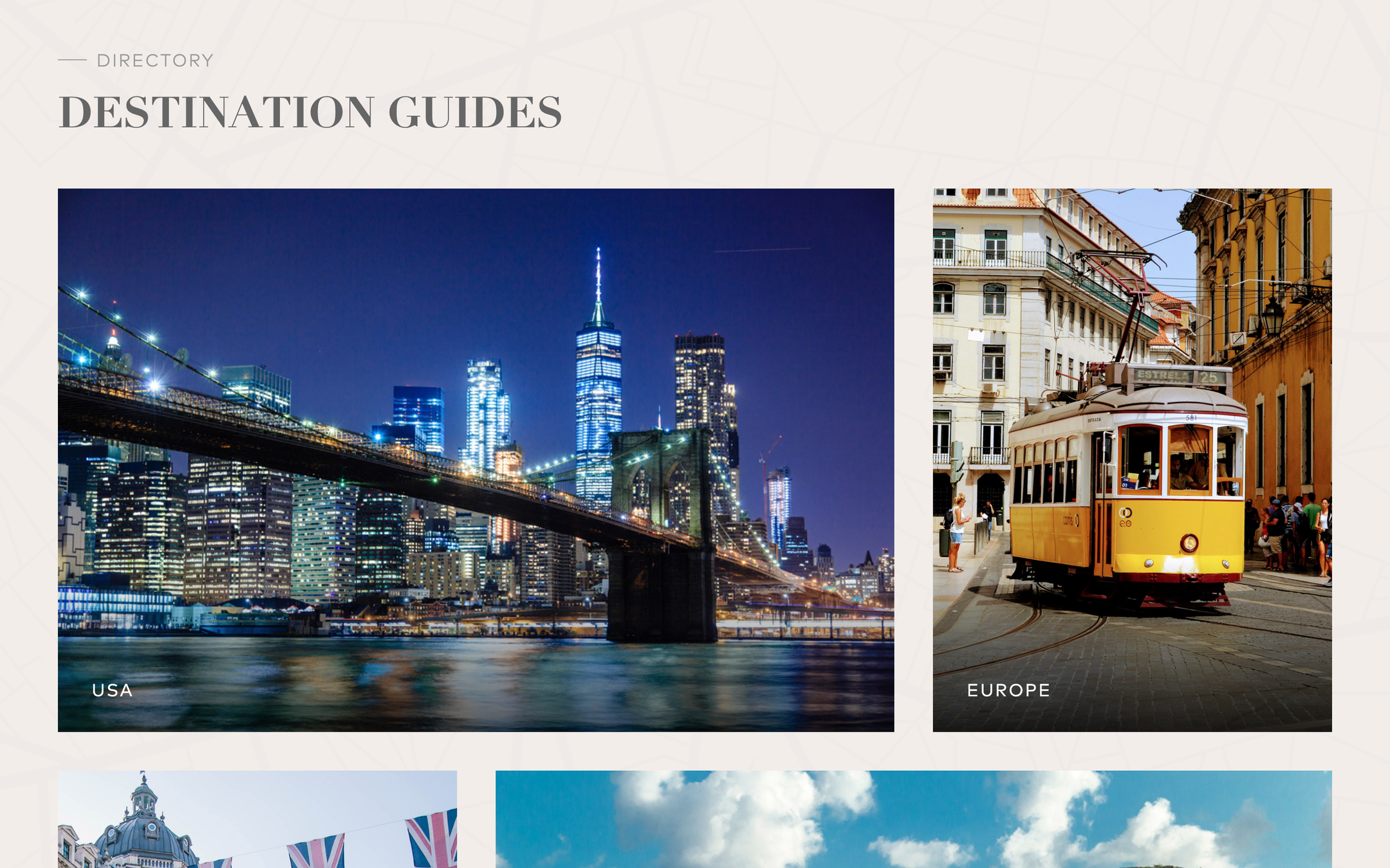 A newsletter sign-up offering a free packing checklist