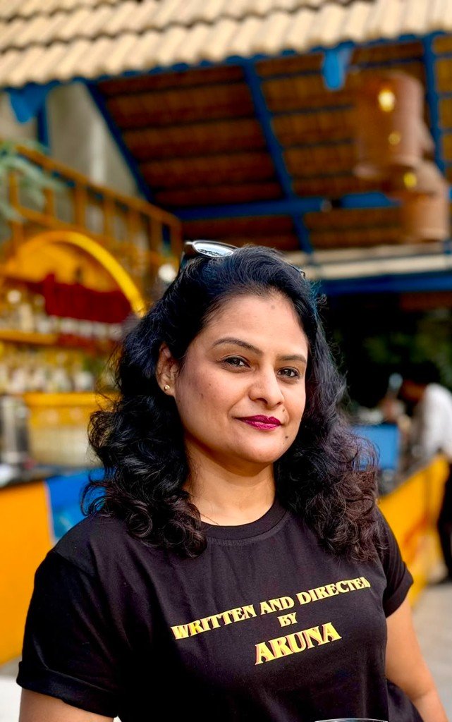 Aruna Lawrence, founder of Sukha Aerial Yoga