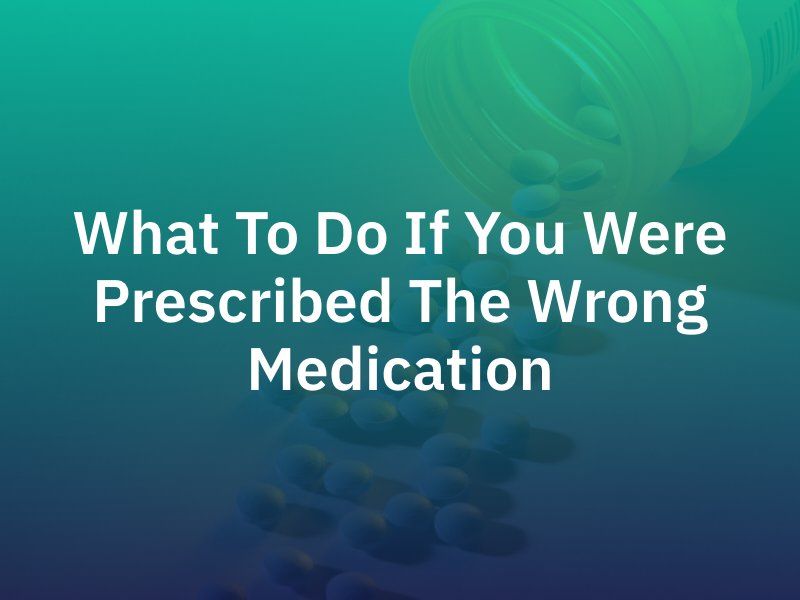 wrong medication