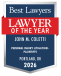 Best Lawyers “Lawyer of the Year,” Personal Injury Litigation, Portland OR