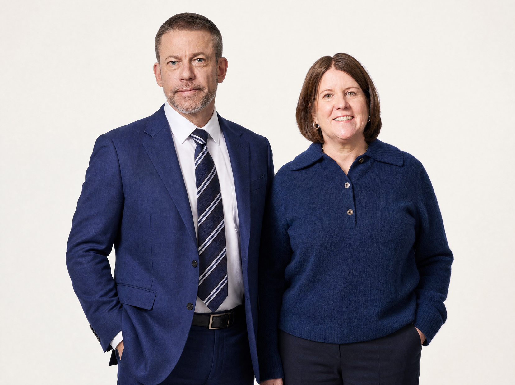 John Coletti and Jane Paulson, partners