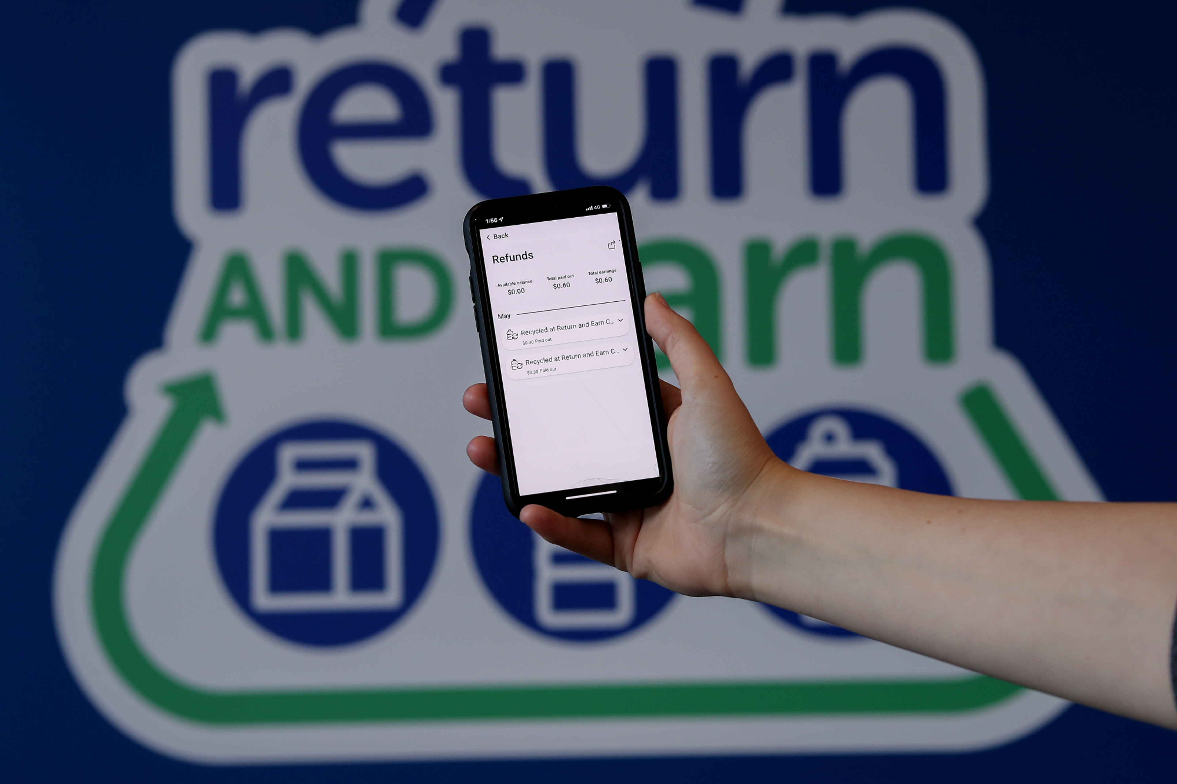 Return and earn app