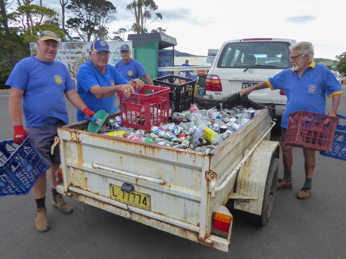 Gerringong Lions celebrate 1 million drink containers recycled