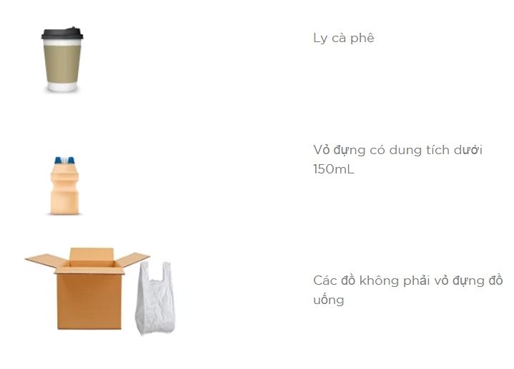 eligible containers