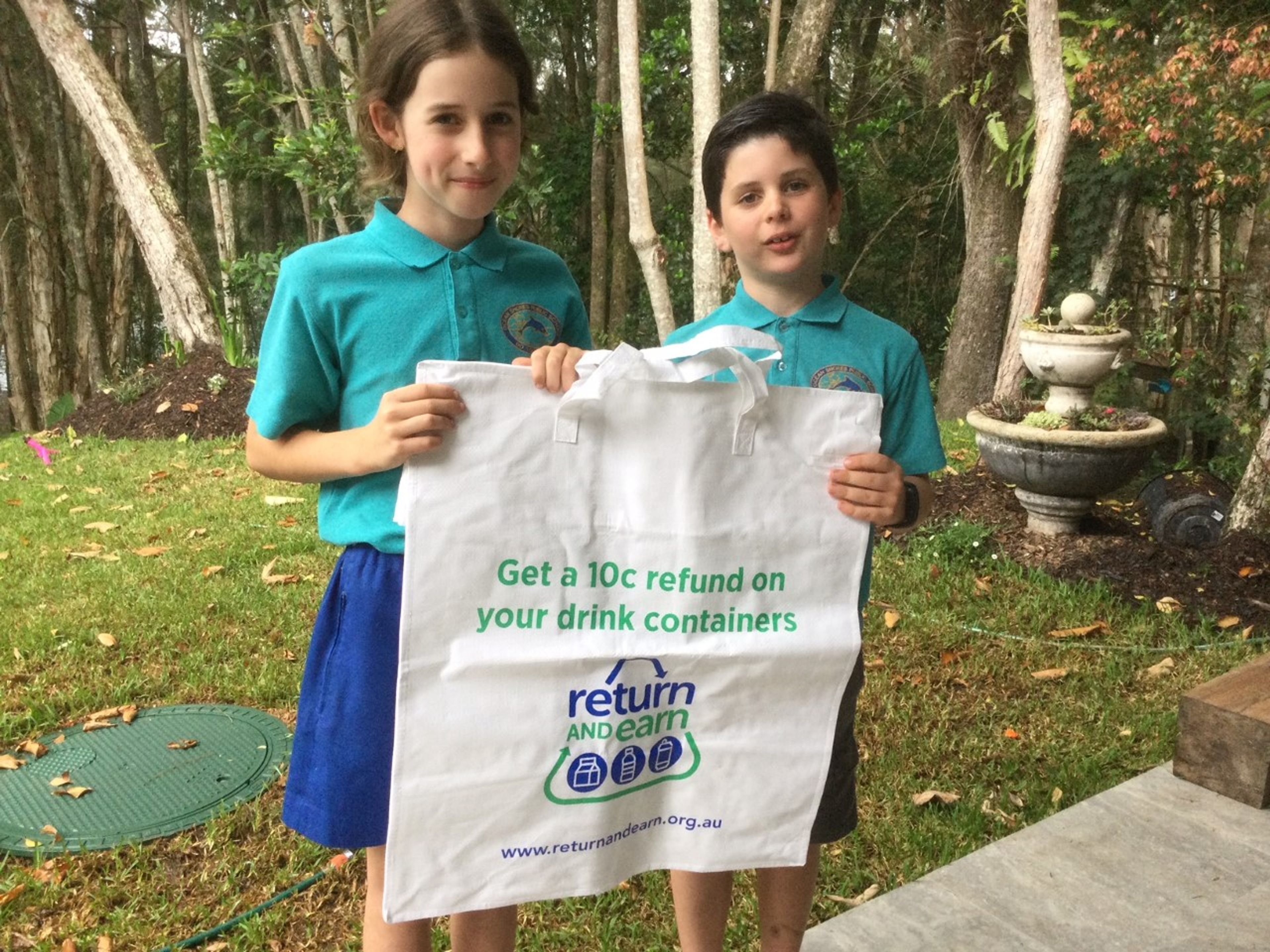 Students recycle to fund outdoor learning spaces at Ocean Shores