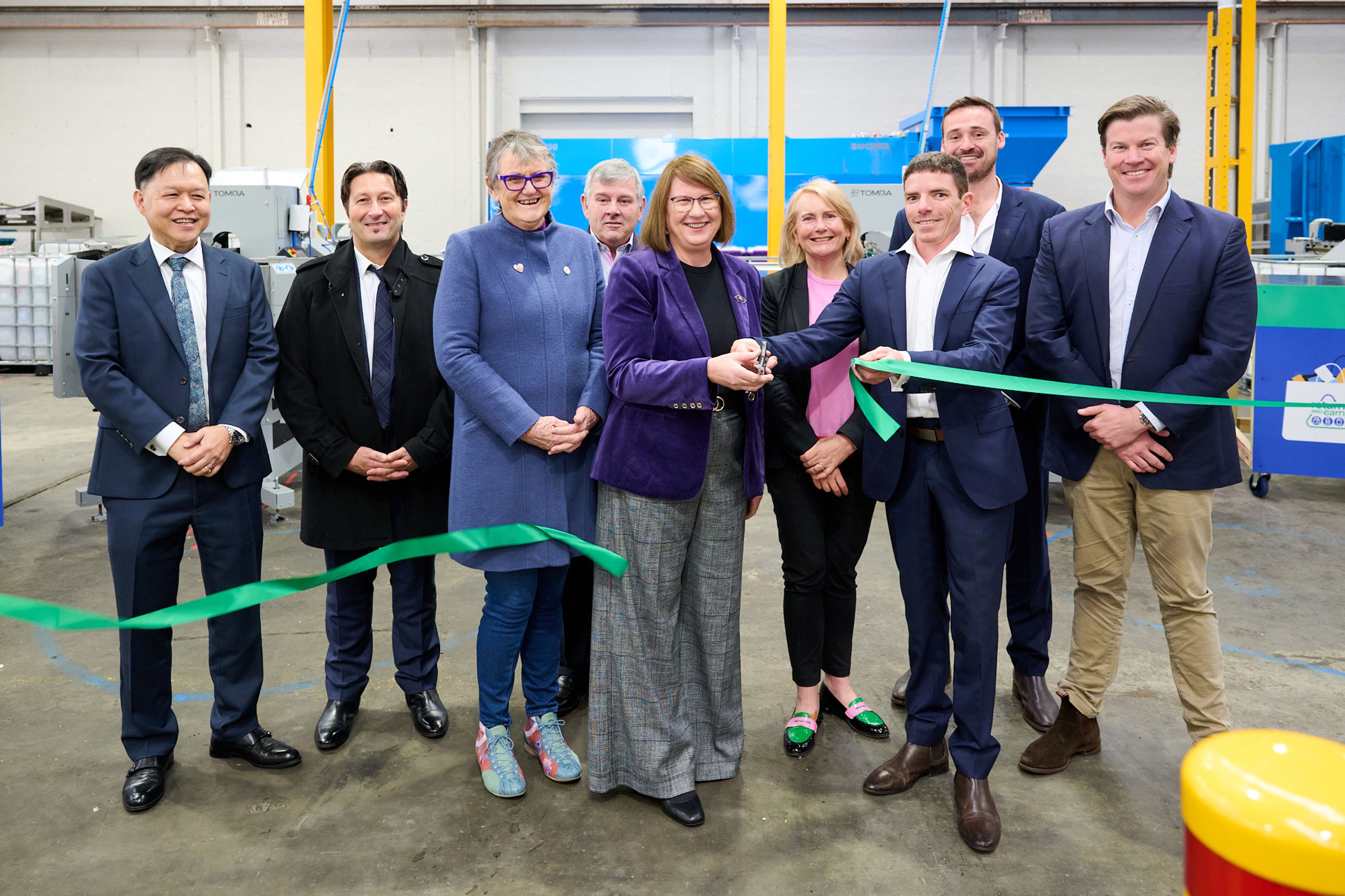 Opening of the Silverwater Return and Earn depot