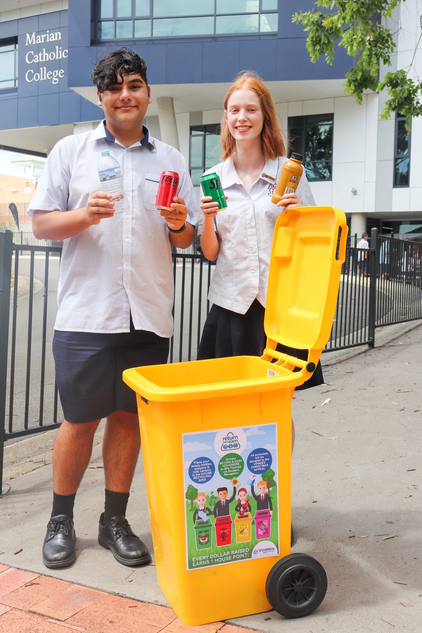 High school leader shares his passion for recycling and social justice