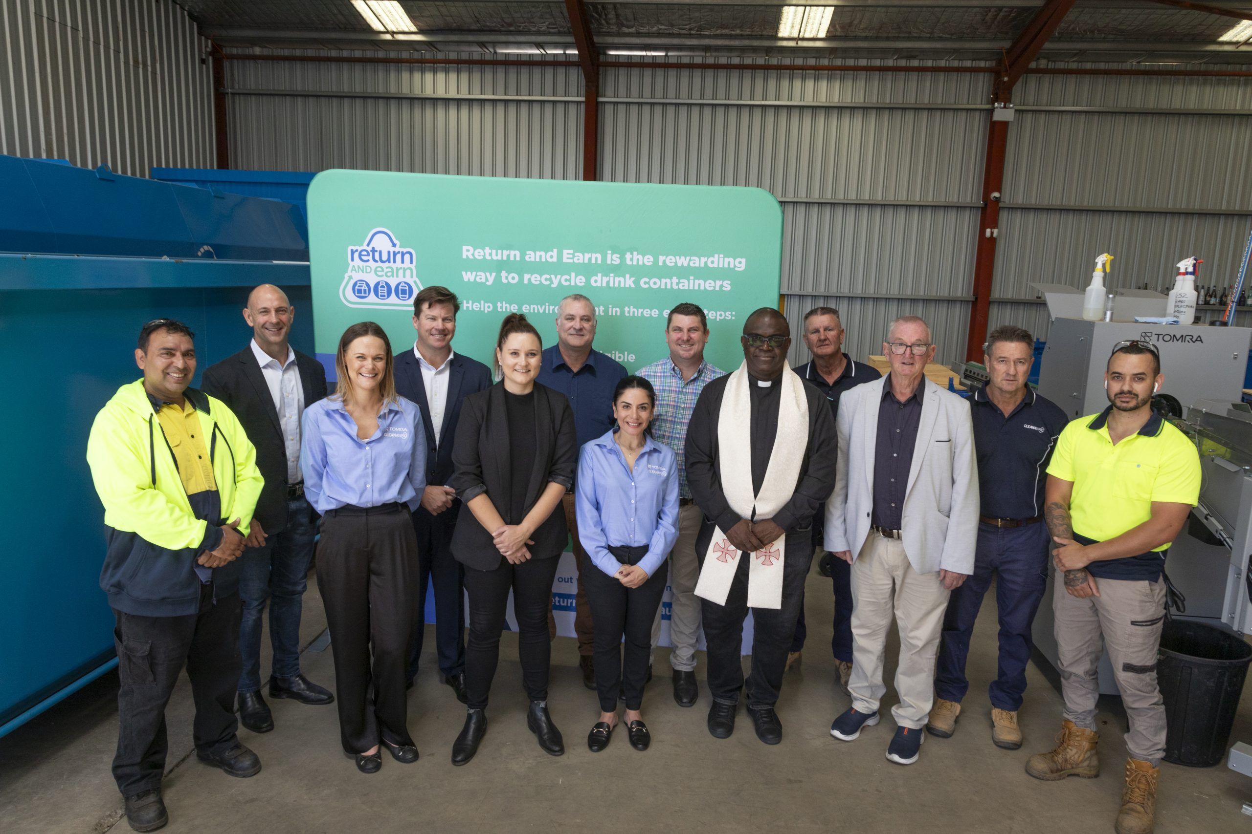 Griffith Return and Earn celebrates grand opening