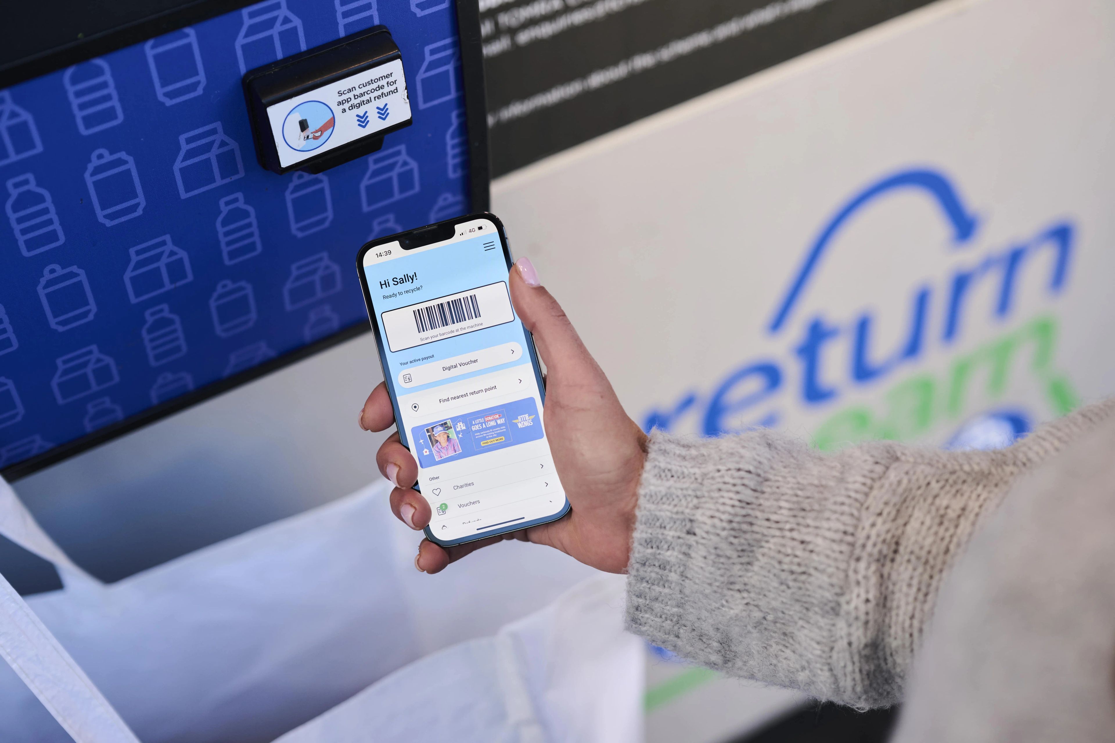 Return and earn app