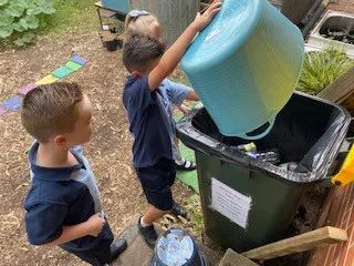 Recycling, composting and gardening: primary school kids see environmental benefits firsthand