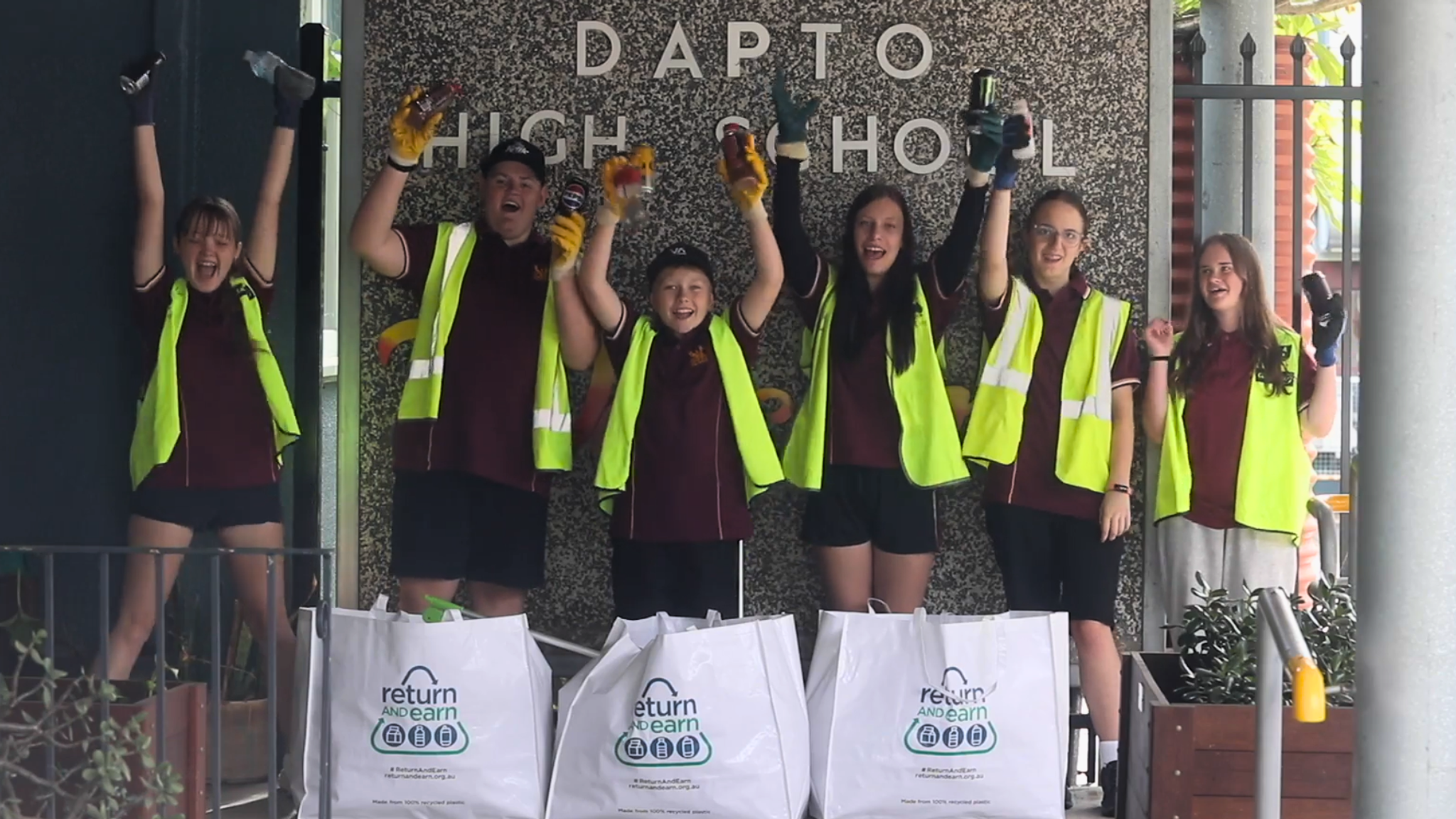 Dapto High recyclers improving school with container refunds | Return ...