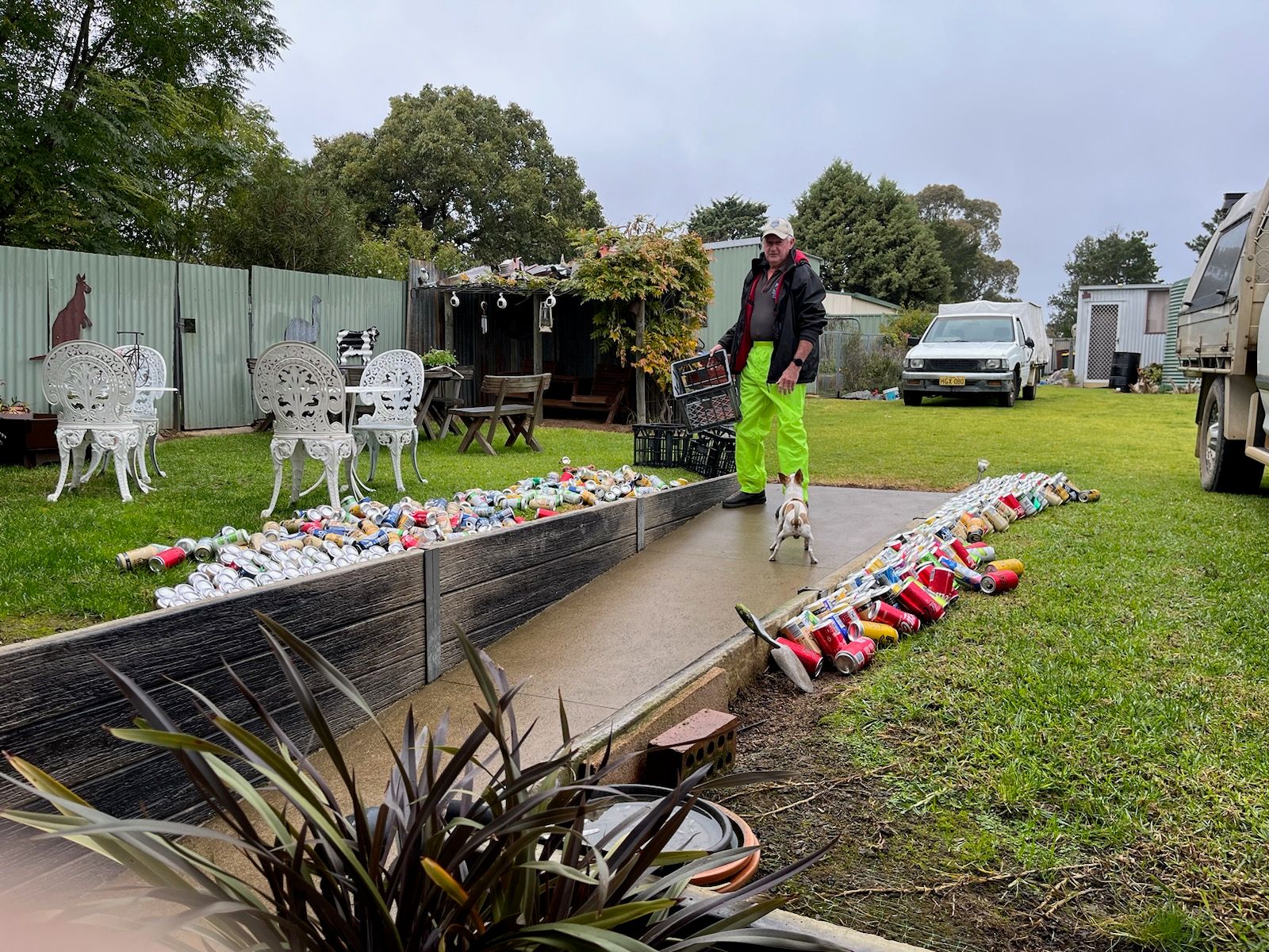 Harden local recycles to help others after cancer battle