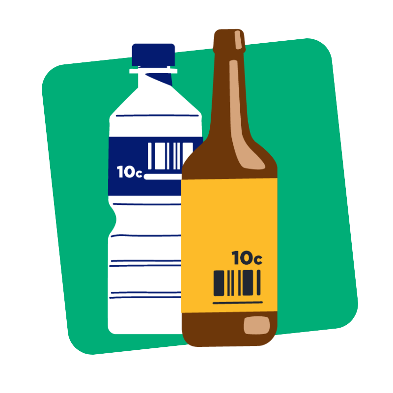 Eligible containers icons