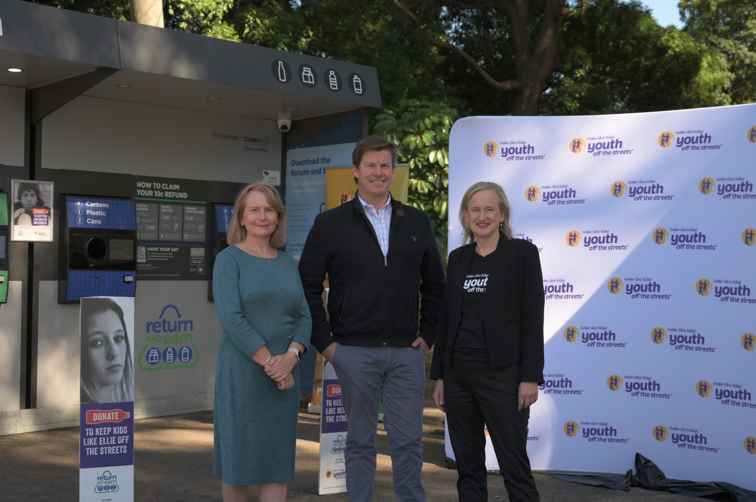 Youth Off The Streets joins forces with Return and Earn to fight youth homelessness