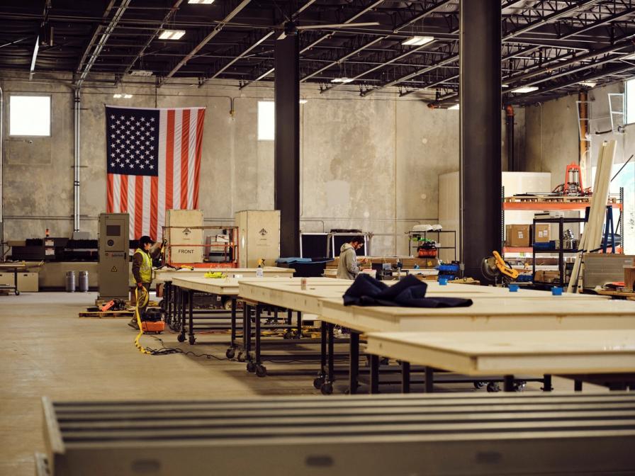 American Housing factory floor