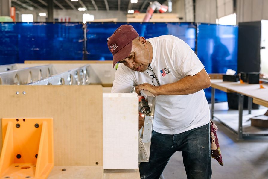 Floor production at American Housing