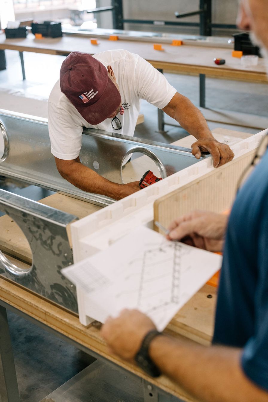 Floor production at American Housing