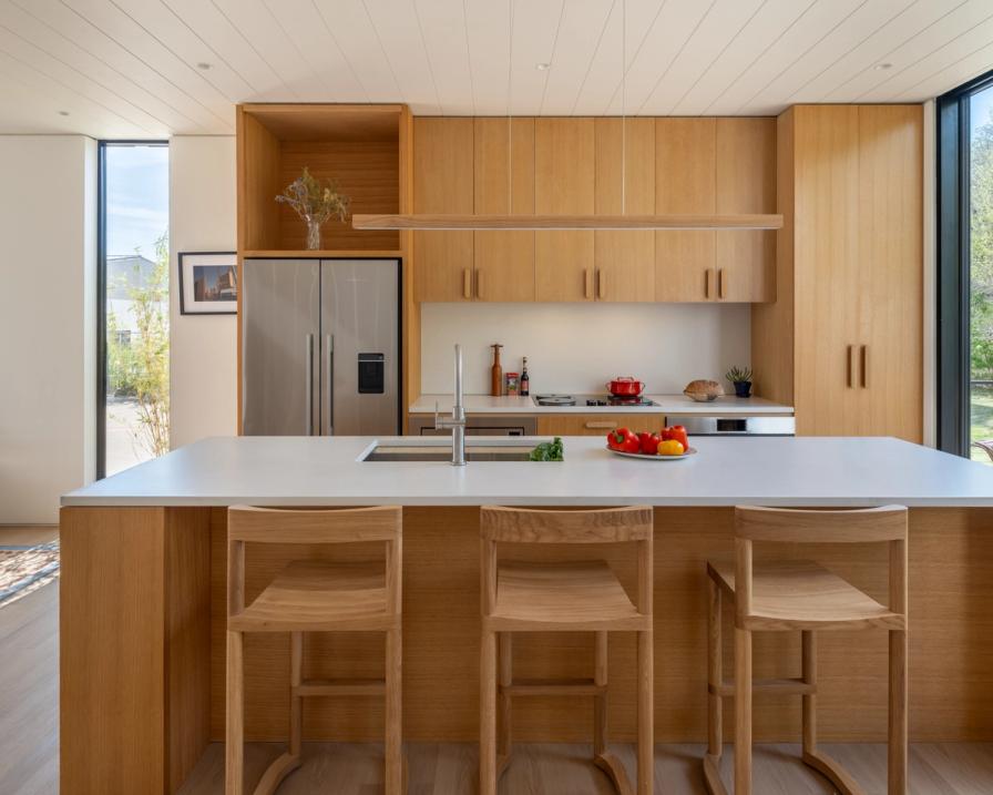Kitchen at American Housing home