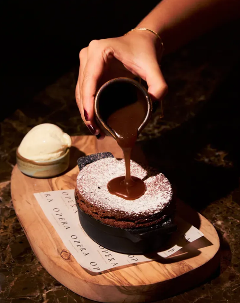 Dark Chocolate Souffle