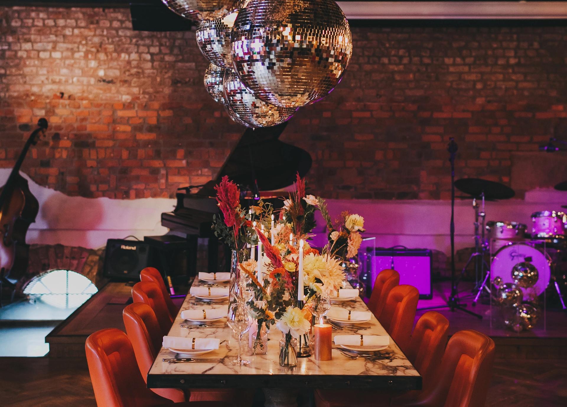 A private dining room at Restaurant Bar & Grill