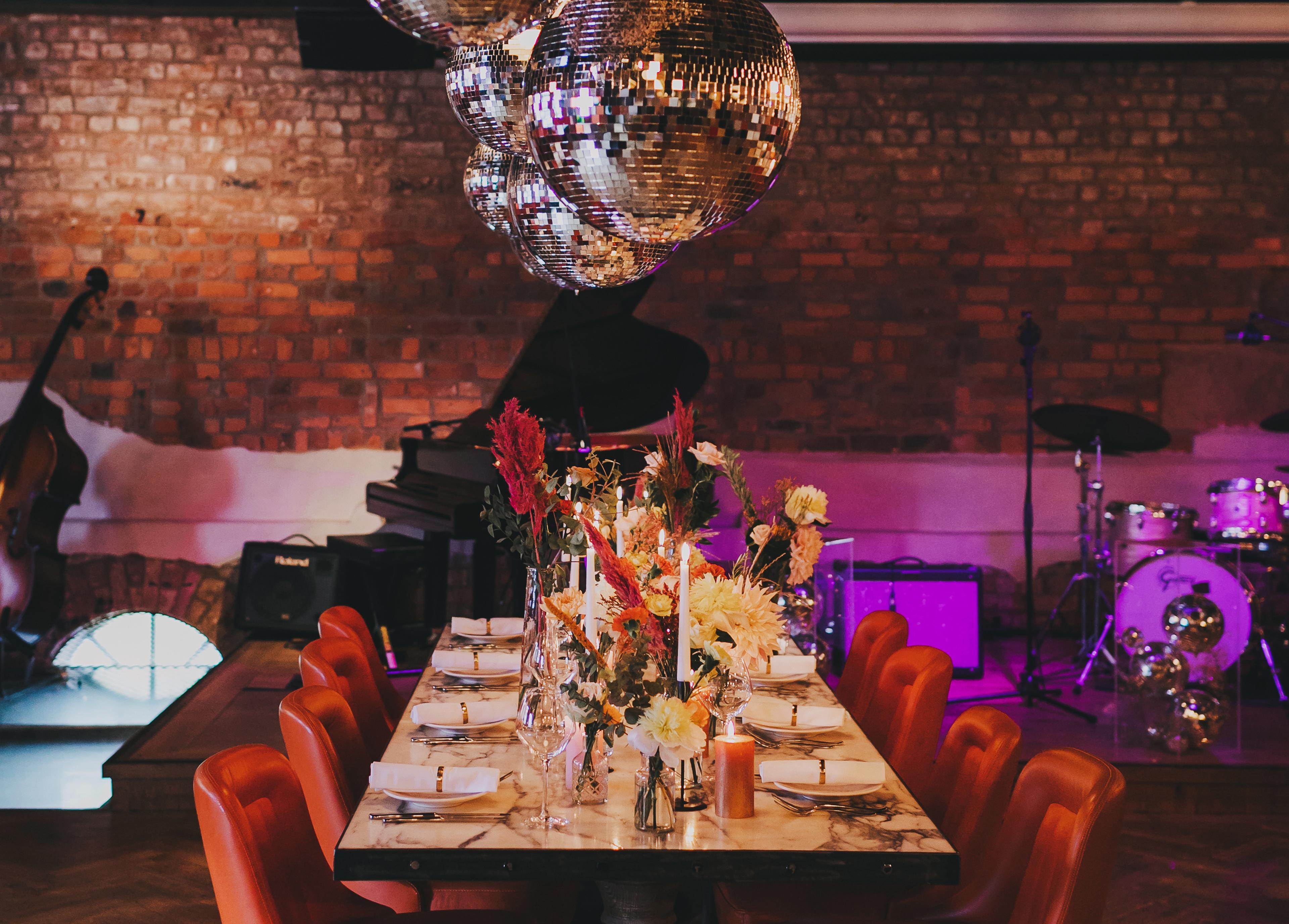 A private dining room at Restaurant Bar & Grill