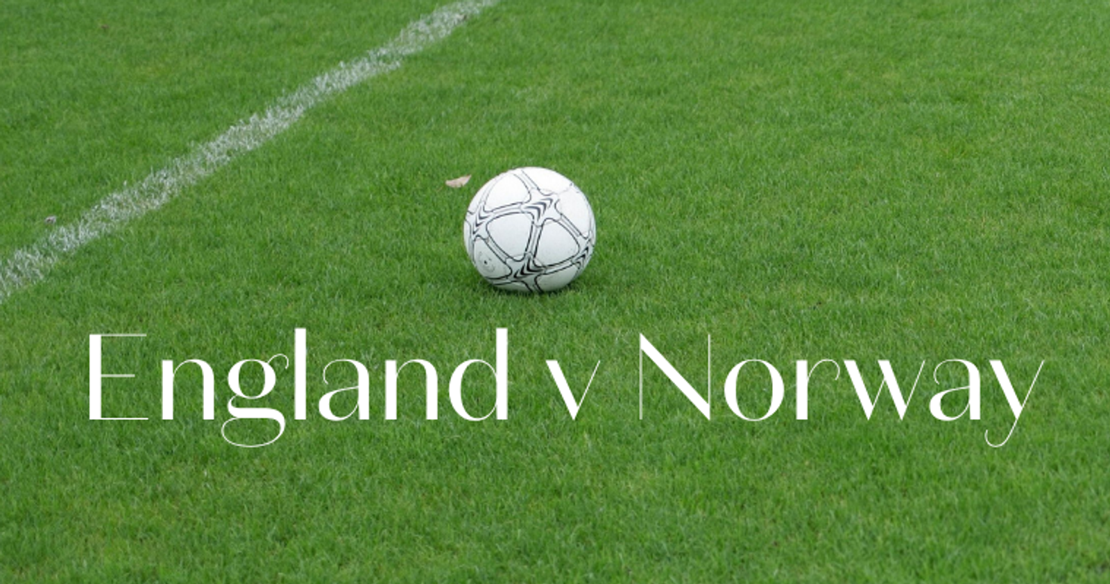 England v Norway at BANK