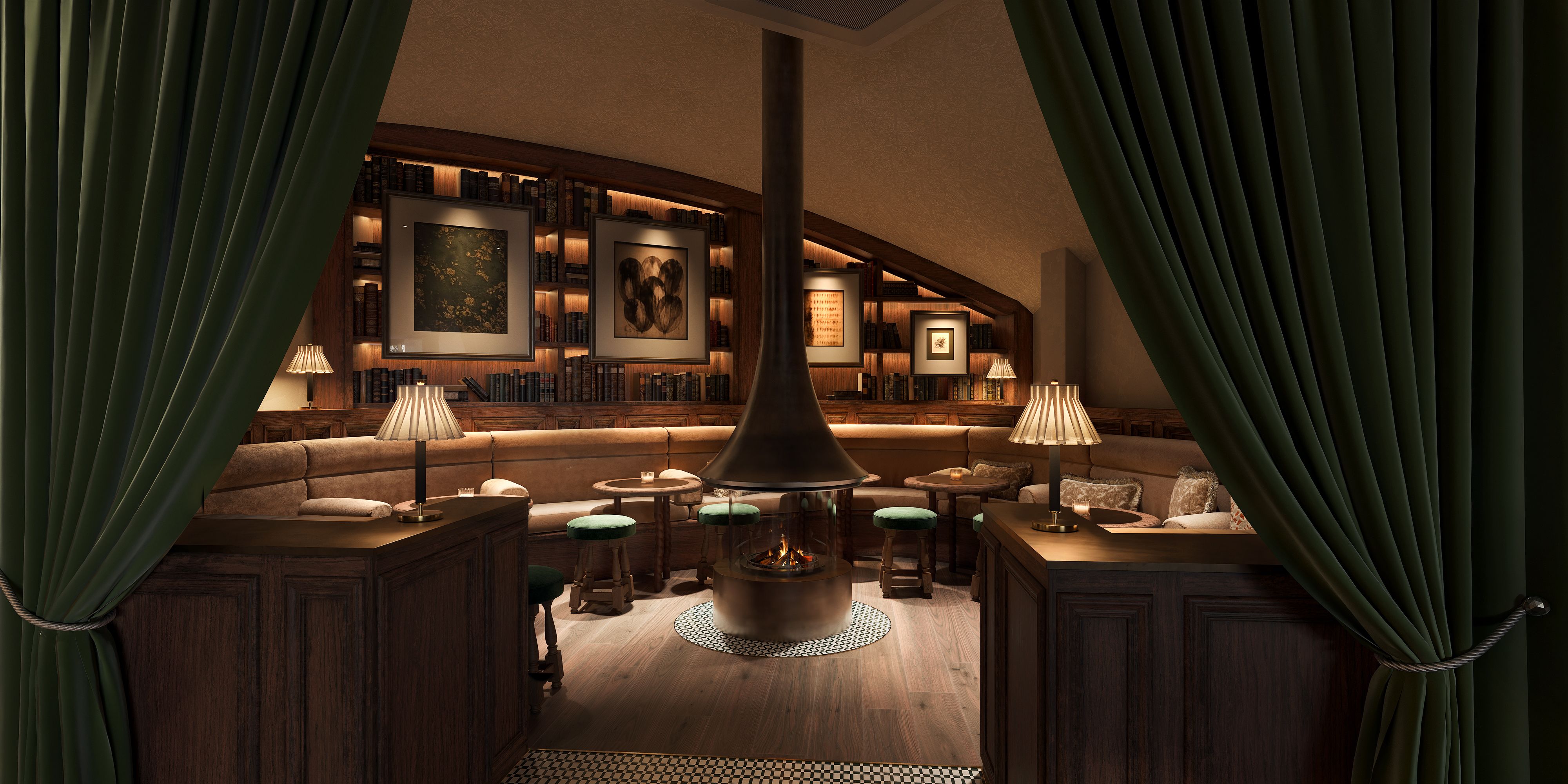A quiet corner for the exchange