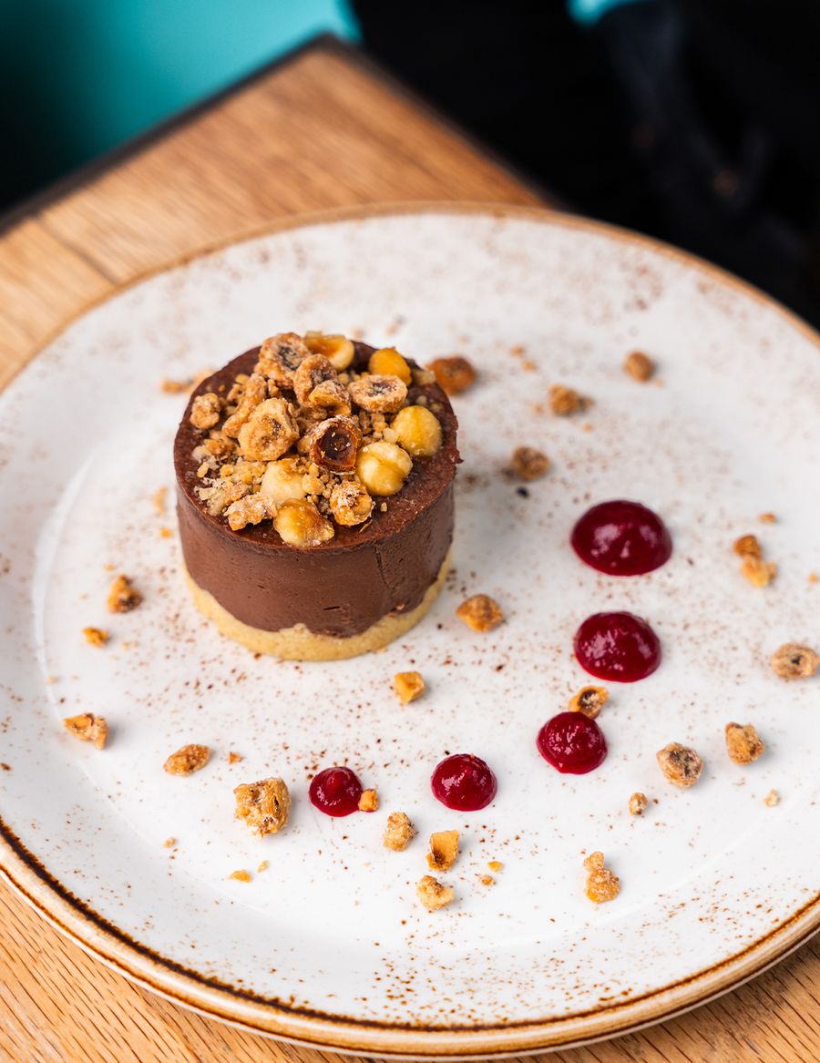 Chocolate Hazelnut Tart
